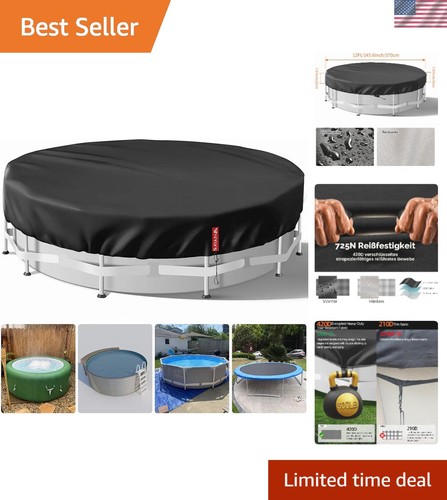 Blocked 12ft pool - pool, cover