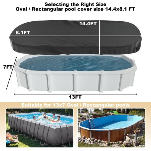 Rectangular oval pool - rectangular,