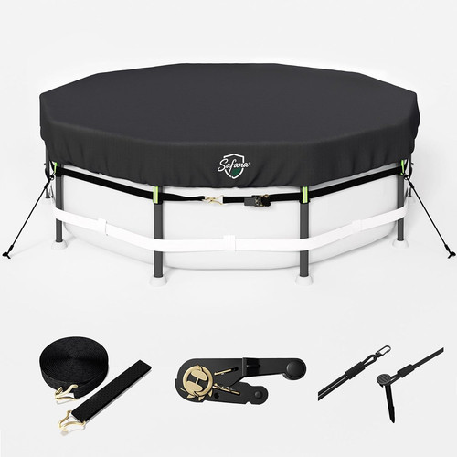Safana 18ft round pool cover - round,