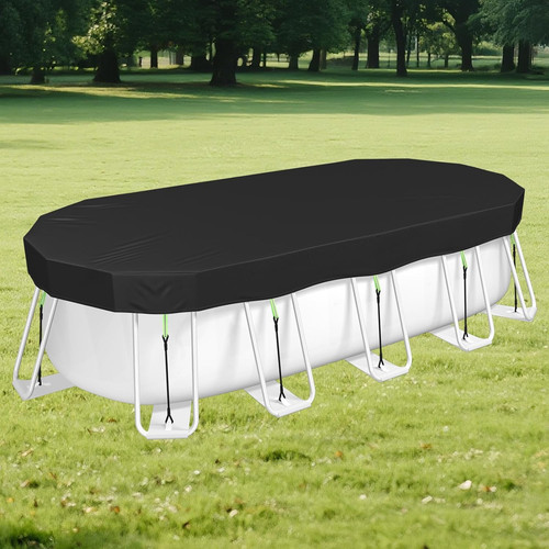 18ft oval pool cover heavy - 9, x