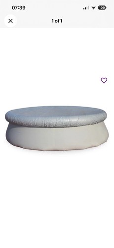 Round grey cover - round, pool