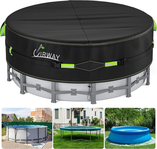Uirway round pool cover - 12,