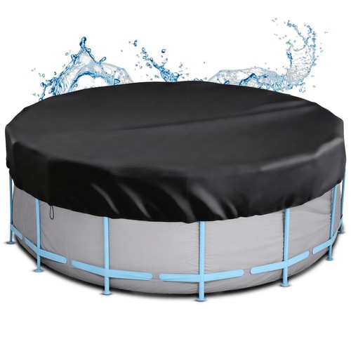 Aoowu round pool cover - pool, ft