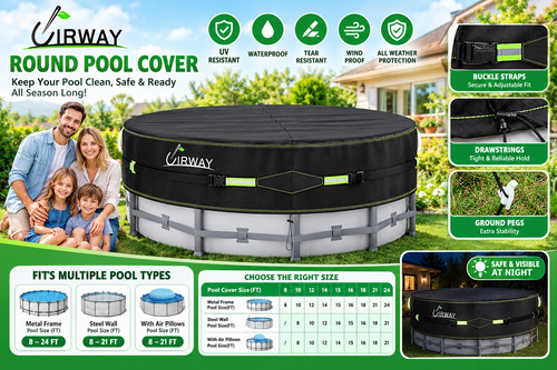 Uirway 12ft round - 12ft, cover