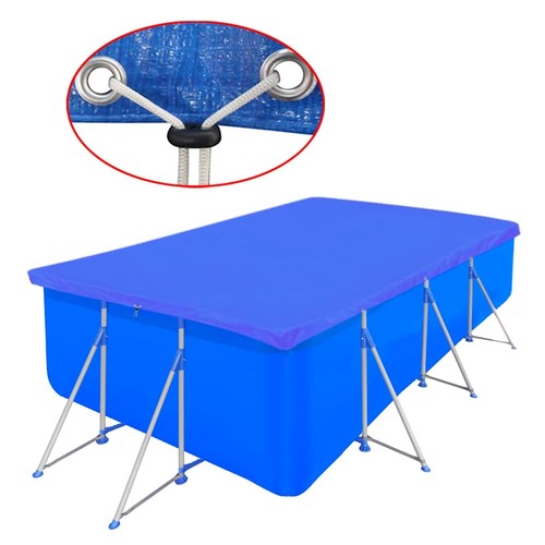 Pool cover rectangular 90 - pool, pe